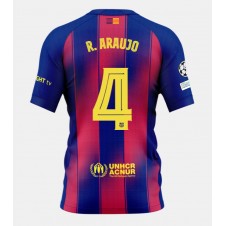 Barcelona Ronald Araujo #4 Hemmatröja 2025-26 Korta ärmar
